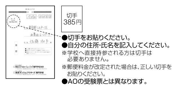 受験票